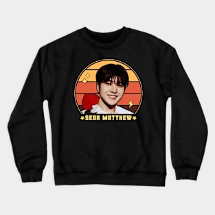 Retro Seok Matthew ZEROBASEONE Crewneck Sweatshirt